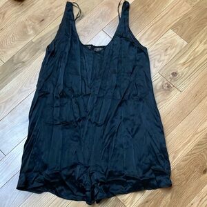 Zara Trafaluc collection Black shortalls sz L